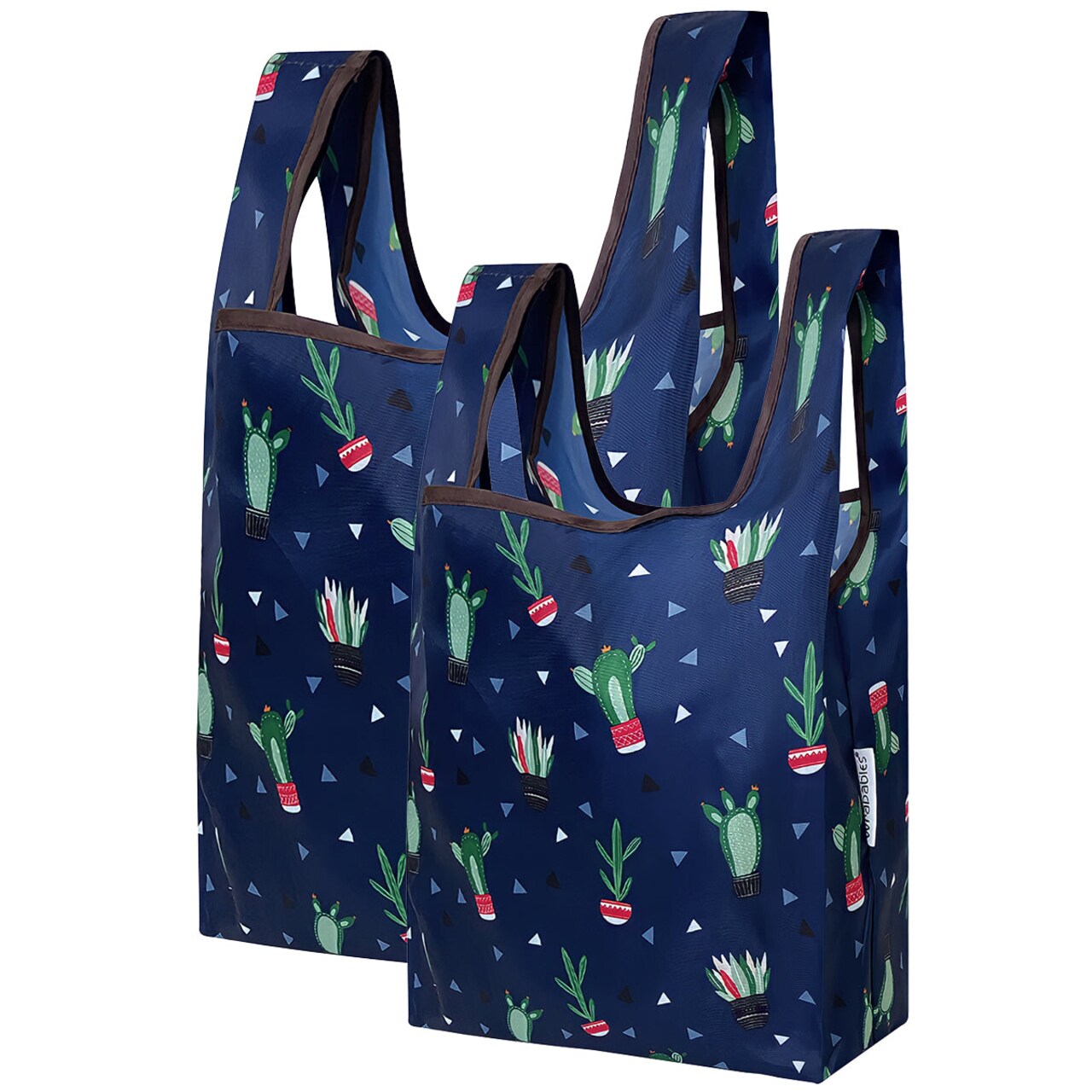 Wrapables JoliBag Collection Reusable Shopping Bag (Set of 2)